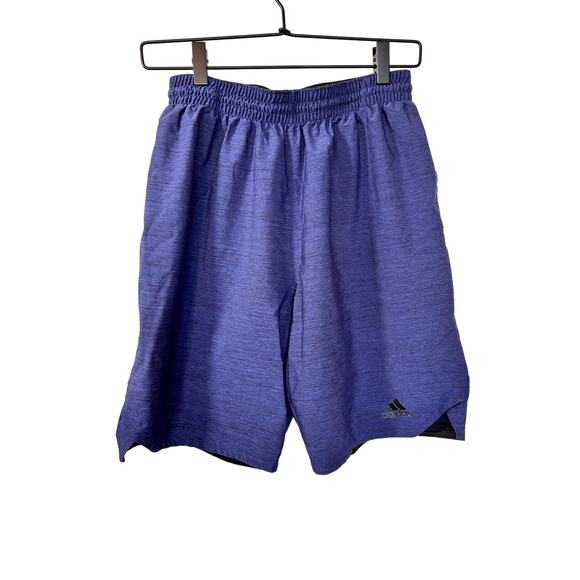 Adidas Men's Climalite Shorts Pockets Athletic Activewear Gym Blue Size‎ Medium - Picture 1 of 13